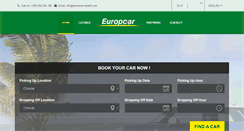 Desktop Screenshot of europcar-stbarth.com